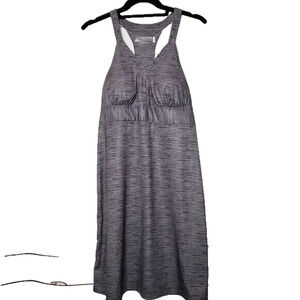 ZeroXposur Outdoor Lifestyle Womens Active Dress 2XL Gray Built in Bra Racerback
